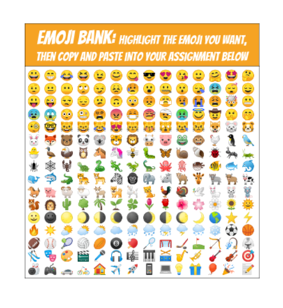 Drop an Emoji On It! Template - Google Docs.clipular