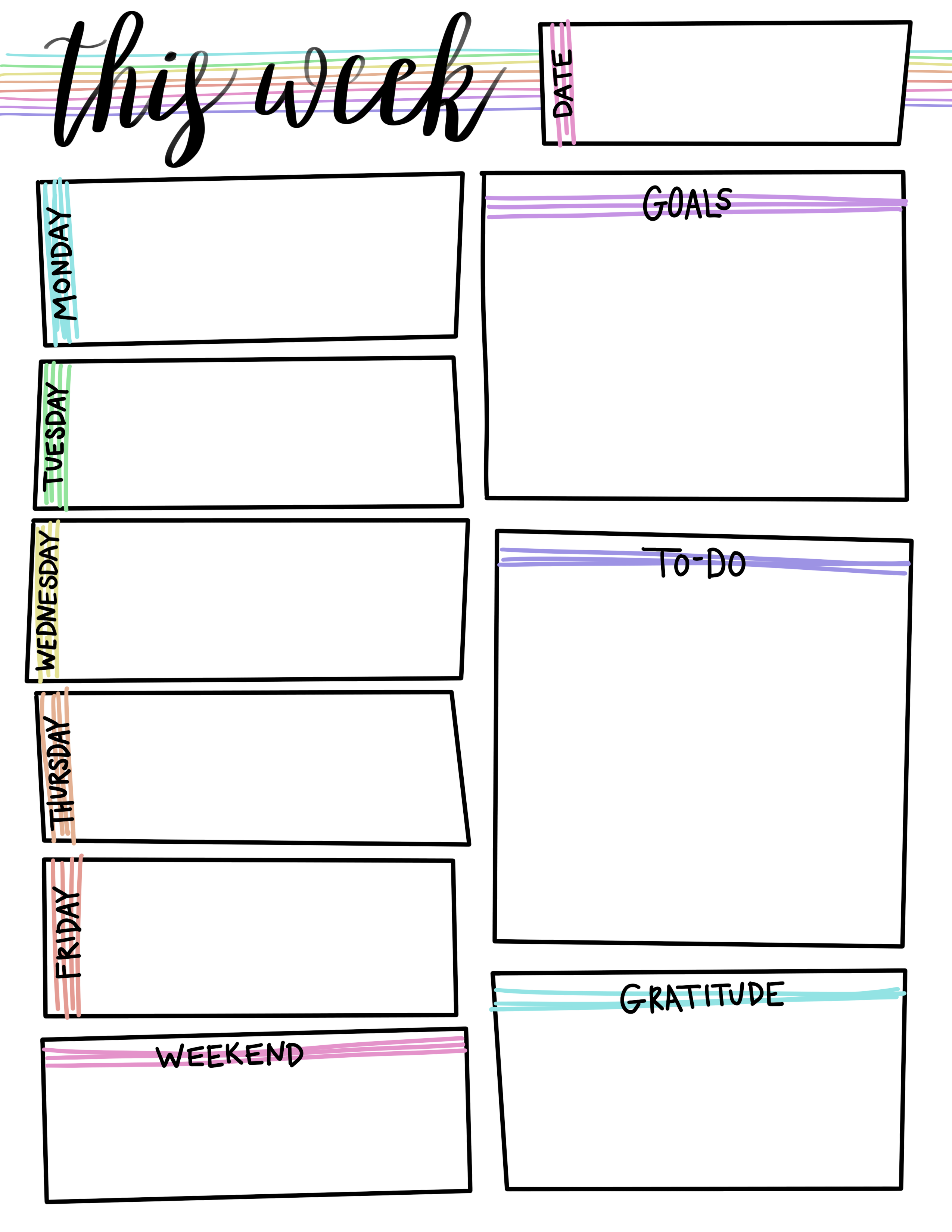 Student Planner and To-Do List Templates – Meredith Akers Student planner and to-do list templates – meredith akers